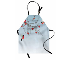 Bullfinch Birds Branches Apron