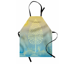 Oriental Trees Thai Design Apron