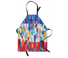 Colorful Abstract Painting Apron