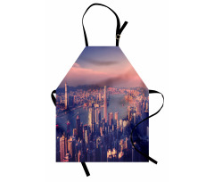 Dreamy Hong Kong Scenery Apron