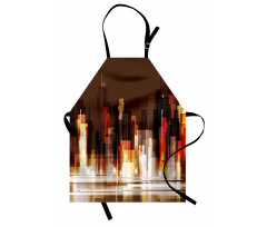 Abstract Urban Downtown Apron