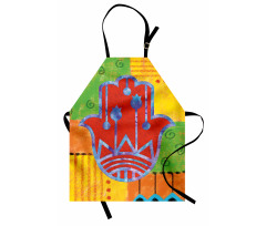 Colorful Frame Tribal Apron