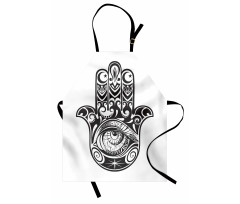 Art Moon Evil Eye Apron