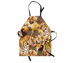 Tropical Bengal Toucan Apron