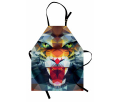 Abstract Portrait Animal Apron