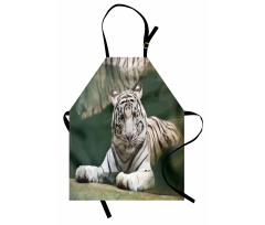 White Tiger Swimming Fun Apron