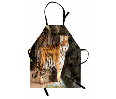 Alert Angry Royal Feline Apron