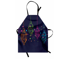 Candles in the Night Apron