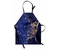 America Continent Space Apron