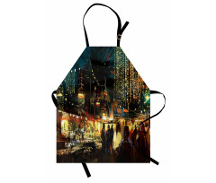 City Street Colorful Art Apron