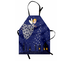 Girls Kids Cartoon Fairy Apron