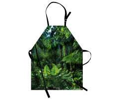 Green Untouched Nature Apron