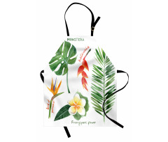 Tropical Flora Apron