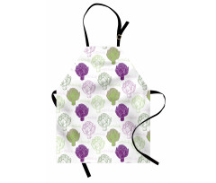 Sketch Style Food Apron