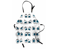 Cartoon Emoticons Funny Apron