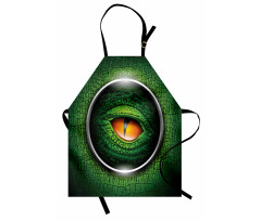 Vibrant Realistic Reptile Apron