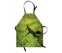 Jumping Animal Fresh Grass Apron