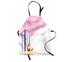 Spring Pink Sakura Idyllic Apron