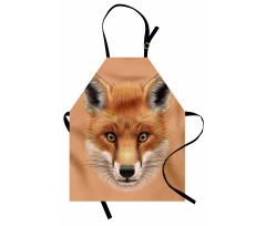 Fluffy Face Forest Apron