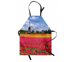 European Fresh Tulips Apron