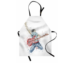 Guitarist Dots Apron