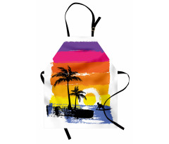 Tropical Beach Apron