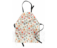 Floral Ornate Apron