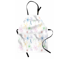 Doodle Style Bugs Apron