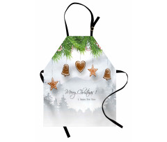 Gingerbread Fir Tree Apron