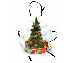 Christmas Tree Style Apron