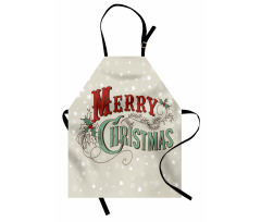 Star Snowflake Retro Apron