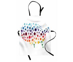 Dotted American Country Apron