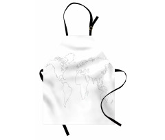 Simple Outline Abstract Apron