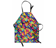 Geometric Triangles Art Apron