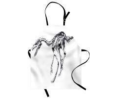 Skeleton Dead Predator Apron