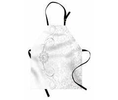 Bridal Flourish Motifs Apron