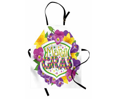 Blazon with Flowers Apron