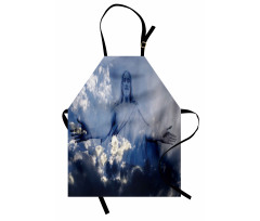 Open Arms Among in Storm Apron