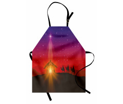 Star with Camels Desert Apron