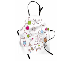 Doodle Style Atom Apron