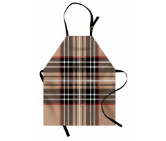 Classic British Plaid Apron