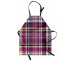 Vintage Purple Retro Apron