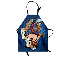 Thinking Man Space Apron