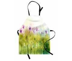 Purple Cosmos Flora Apron