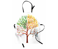 Tree Seasons Nature Apron