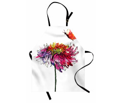 Chrysanthemum Flower Apron