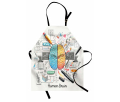 2 Sides of Brain Apron