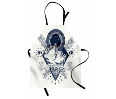 Boho Mountains Arrows Apron