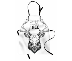 Deer Wild Free Apron