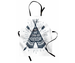 Teepee with Arrows Apron